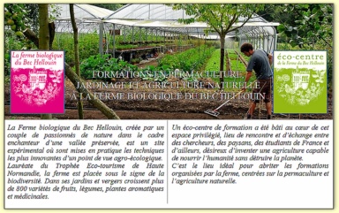 Le site de la Ferme du Bec-Hellouin